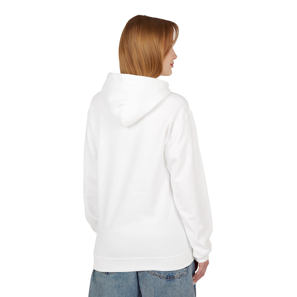 Kaleidoscope Neon Abstract Hoodie — Psychedelic Symmetry Graphic Sweatshirt