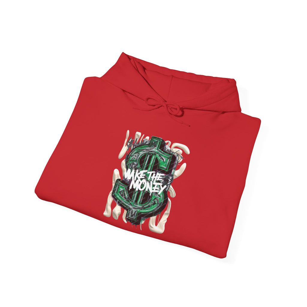 Make The Money Hoodie — Green Dollar Sign Graphic Pullover