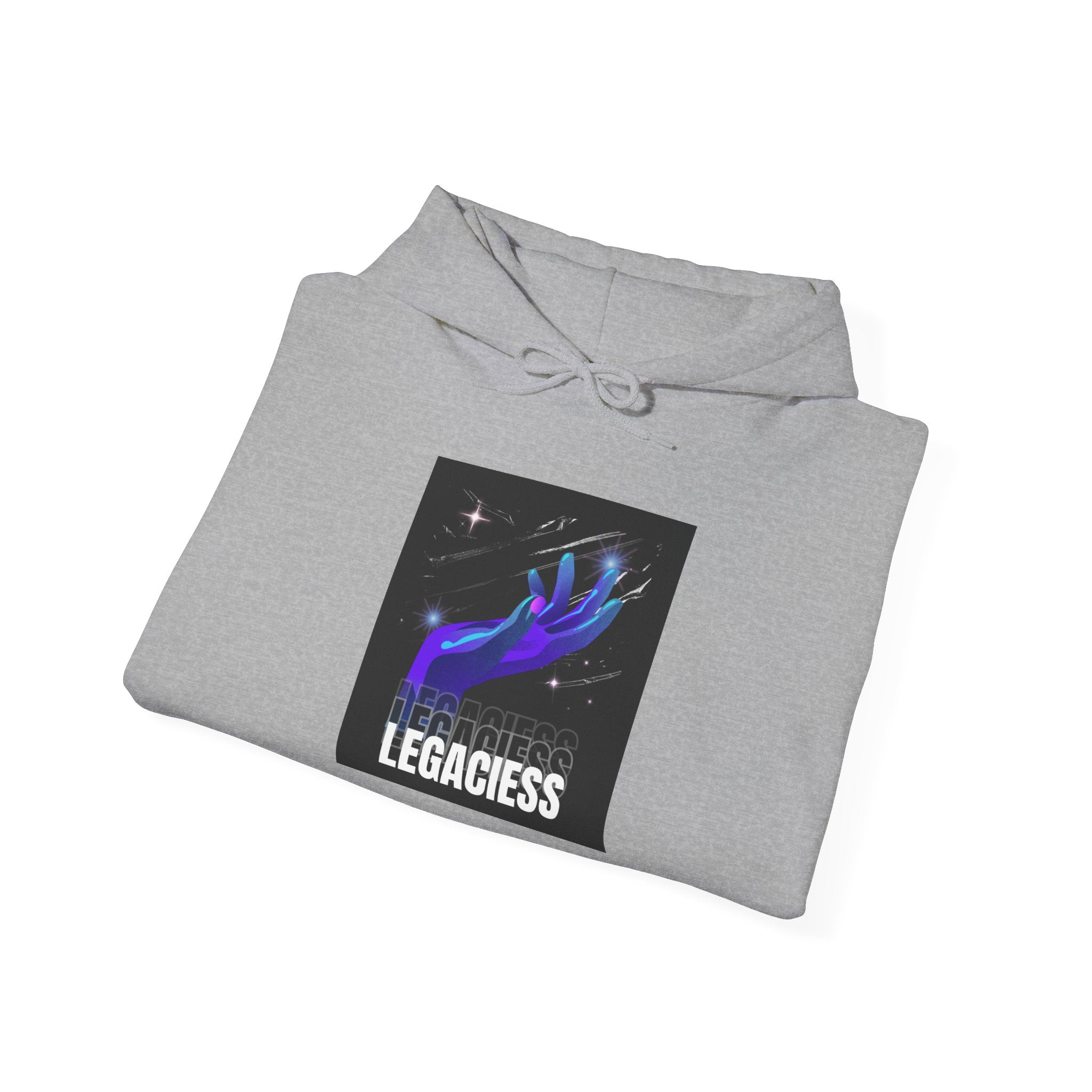 Legaciess Hoodie — Galactic Hand Graphic Hooded Sweatshirt