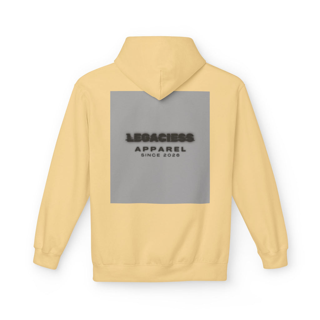 Hoodie — 'Legacies Apparel Since 2028' Minimal Logo Pullover