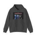 Streetwear Graphic Hoodie — Vintage Noir Collage "STREETWEAR" Design