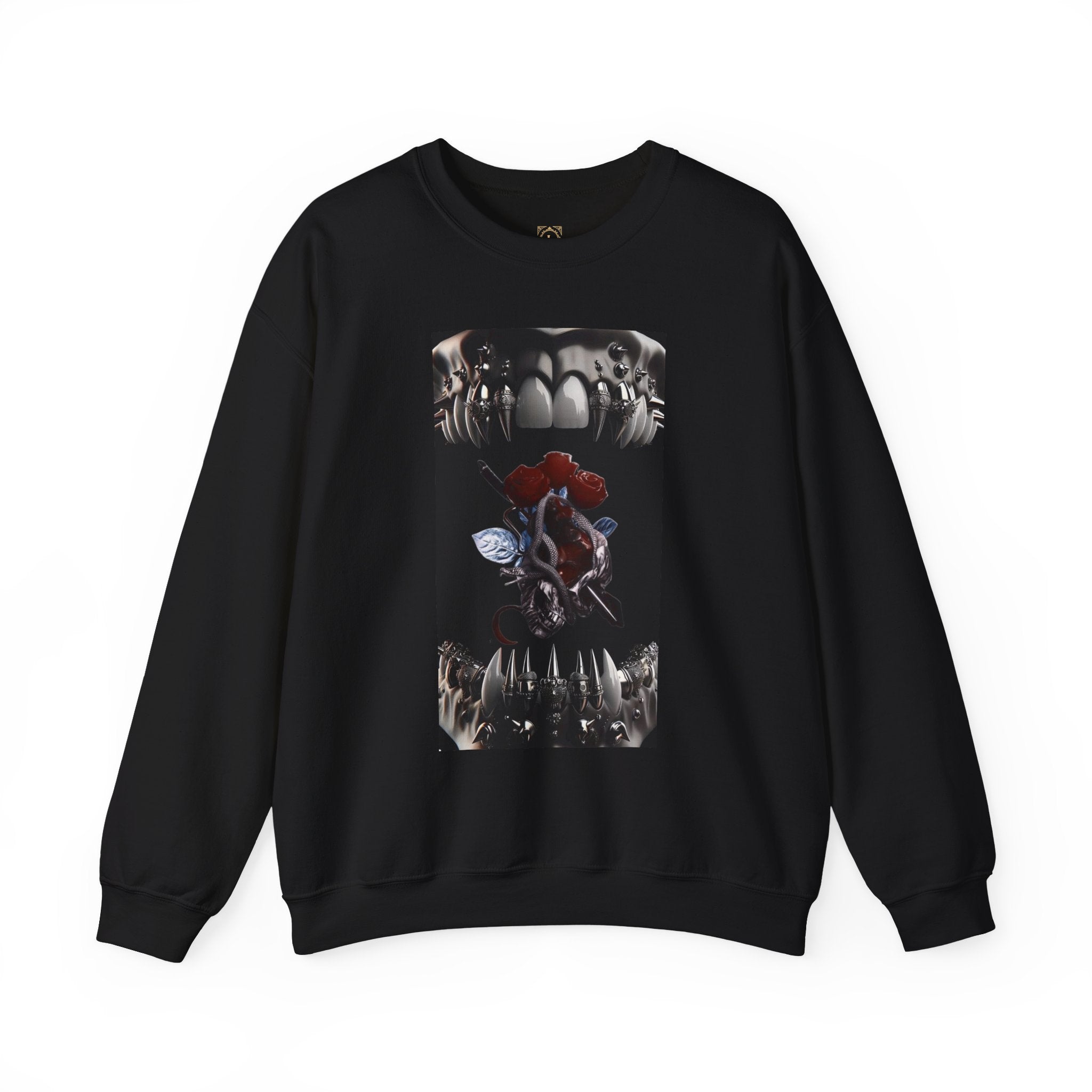 Gothic Rose Crewneck Sweatshirt