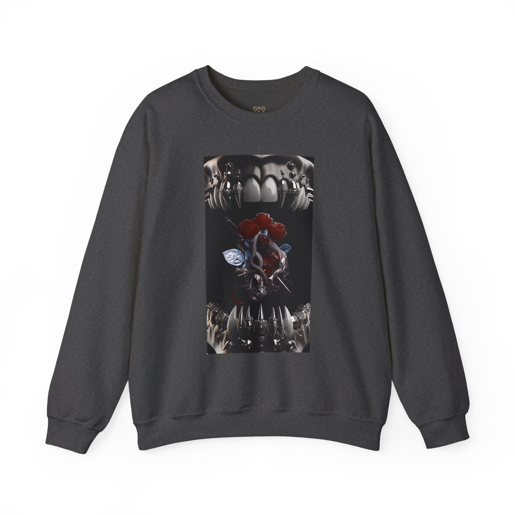 Gothic Rose Crewneck Sweatshirt