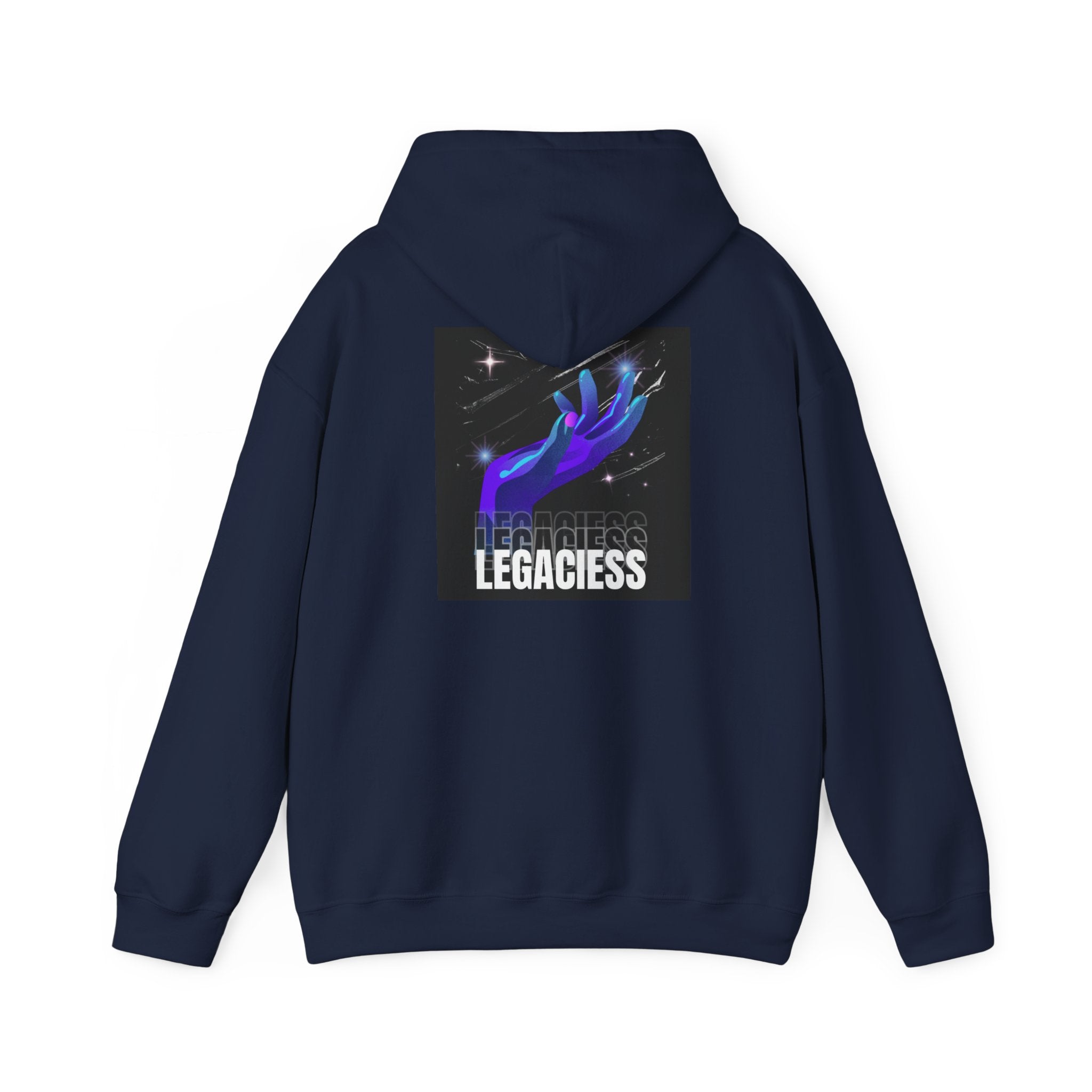 Legaciess Hoodie — Galactic Hand Graphic Hooded Sweatshirt