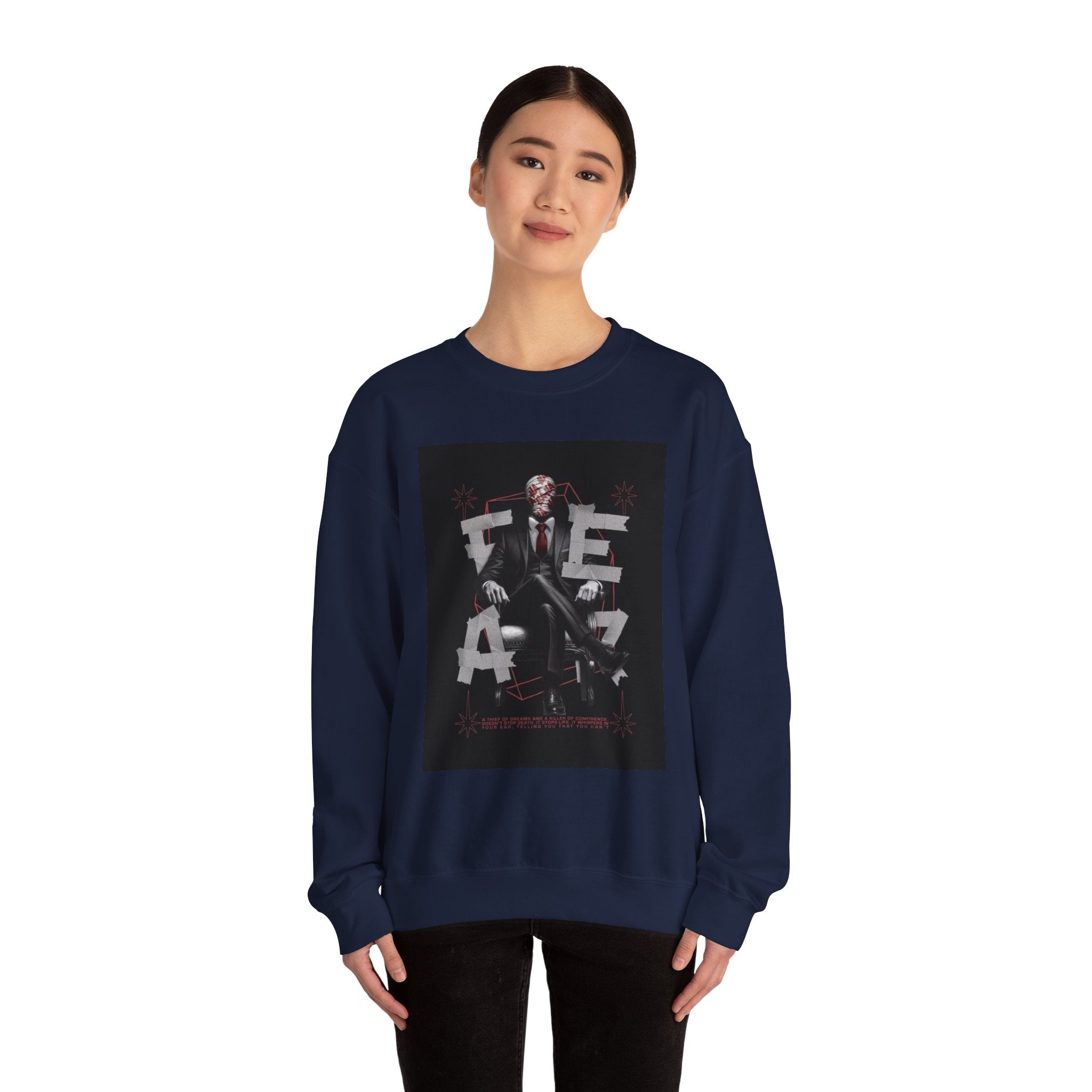Crewneck Sweatshirt — Bold 'Legacy' Graphic Crewneck with 'WE ARE' Design
