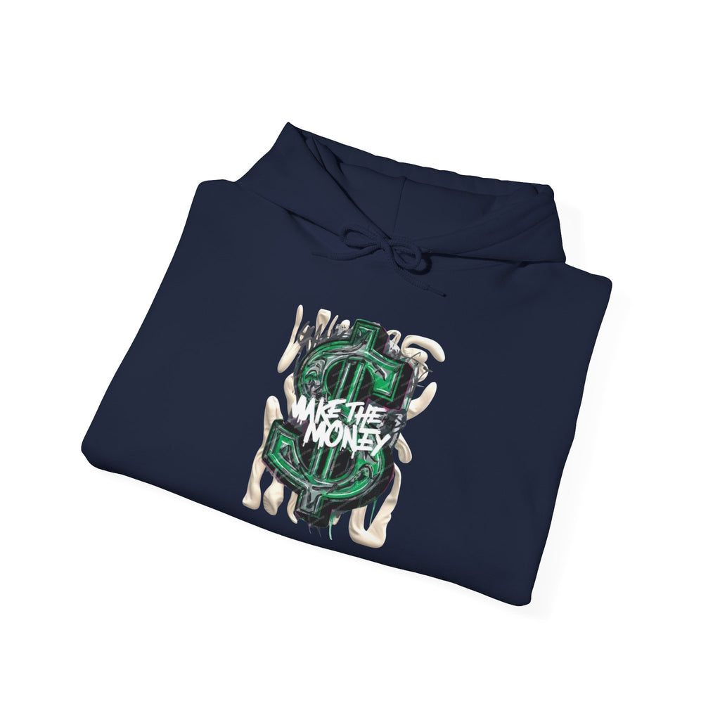 Make The Money Hoodie — Green Dollar Sign Graphic Pullover
