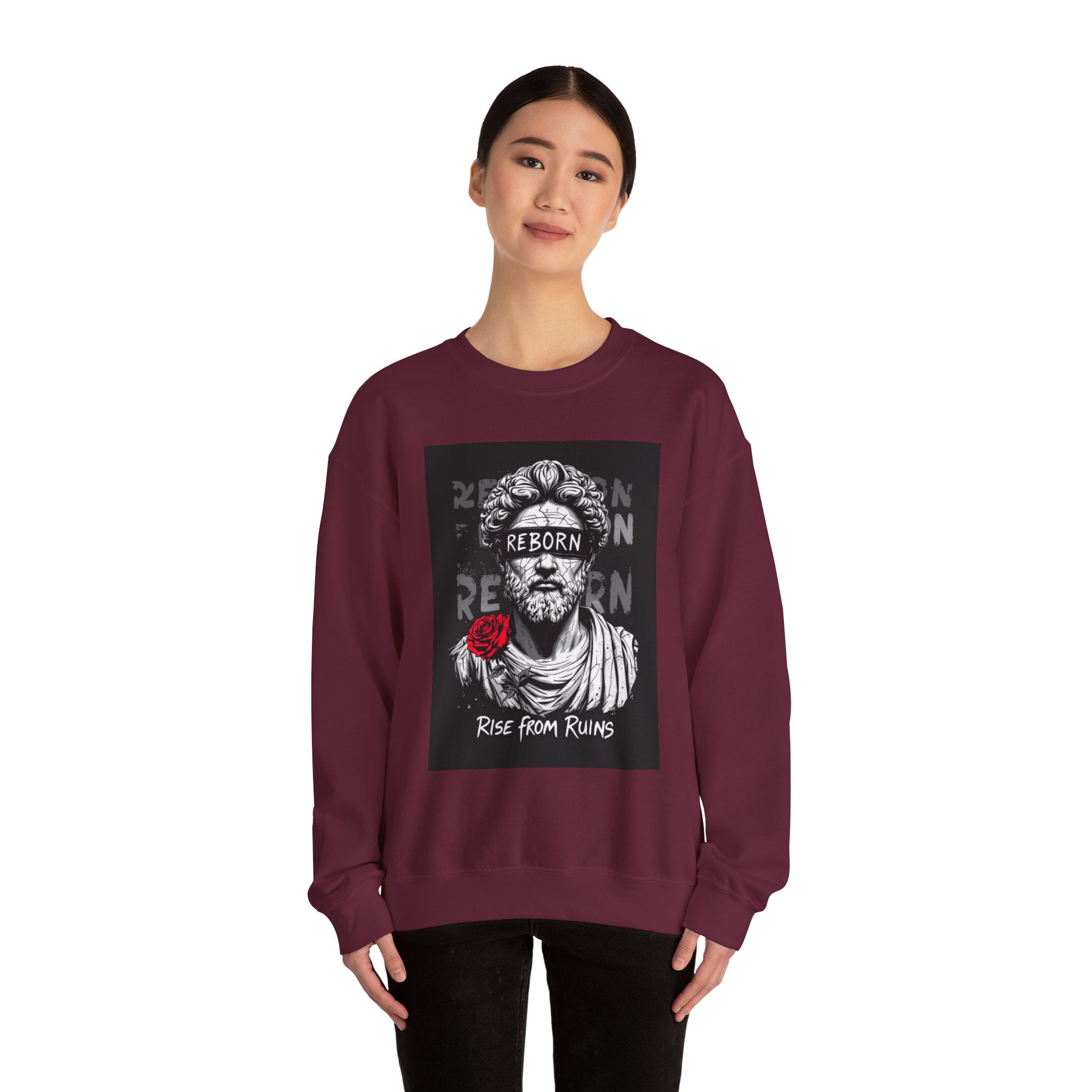 Reborn 'Rise From Ruins' Crewneck Sweatshirt