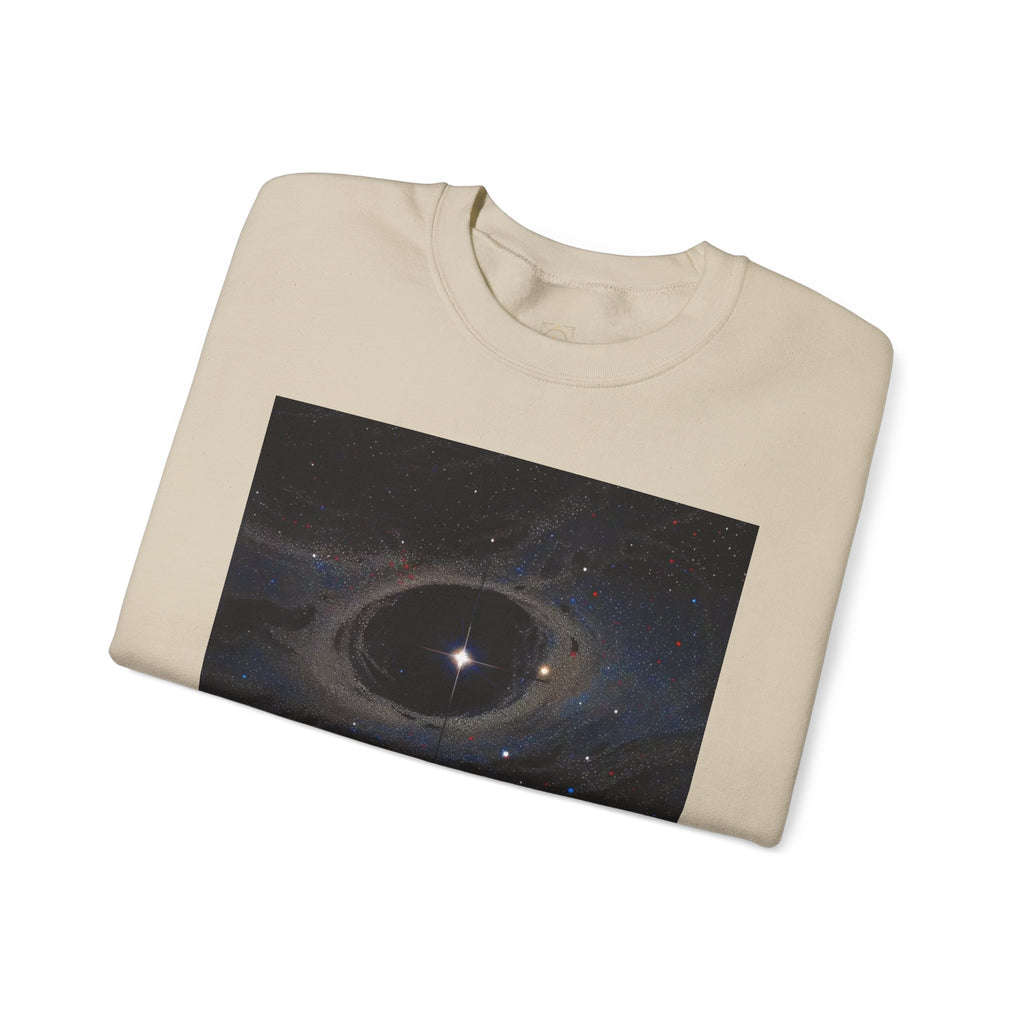 Cosmic Eclipse Crewneck Sweatshirt — 'Legaciess' Logo Back