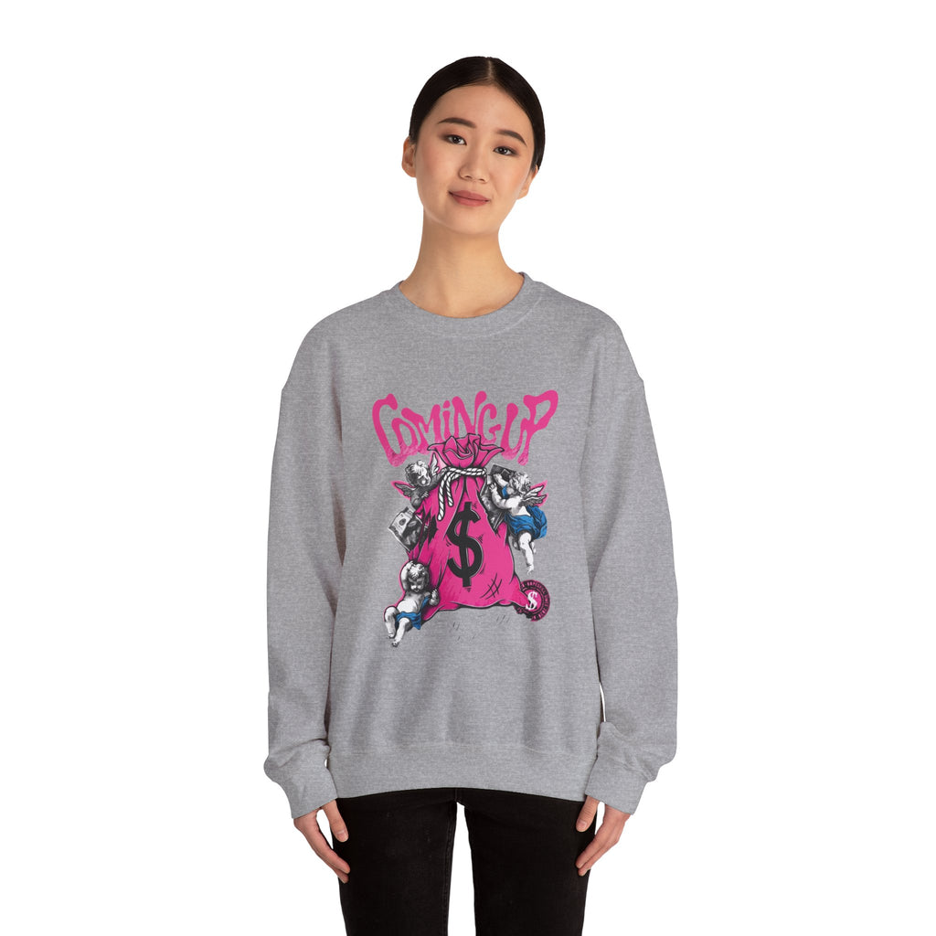 Coming Up Money Bag Crewneck Sweatshirt