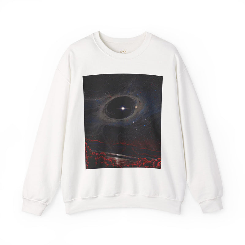 Cosmic Eclipse Crewneck Sweatshirt — 'Legaciess' Logo Back