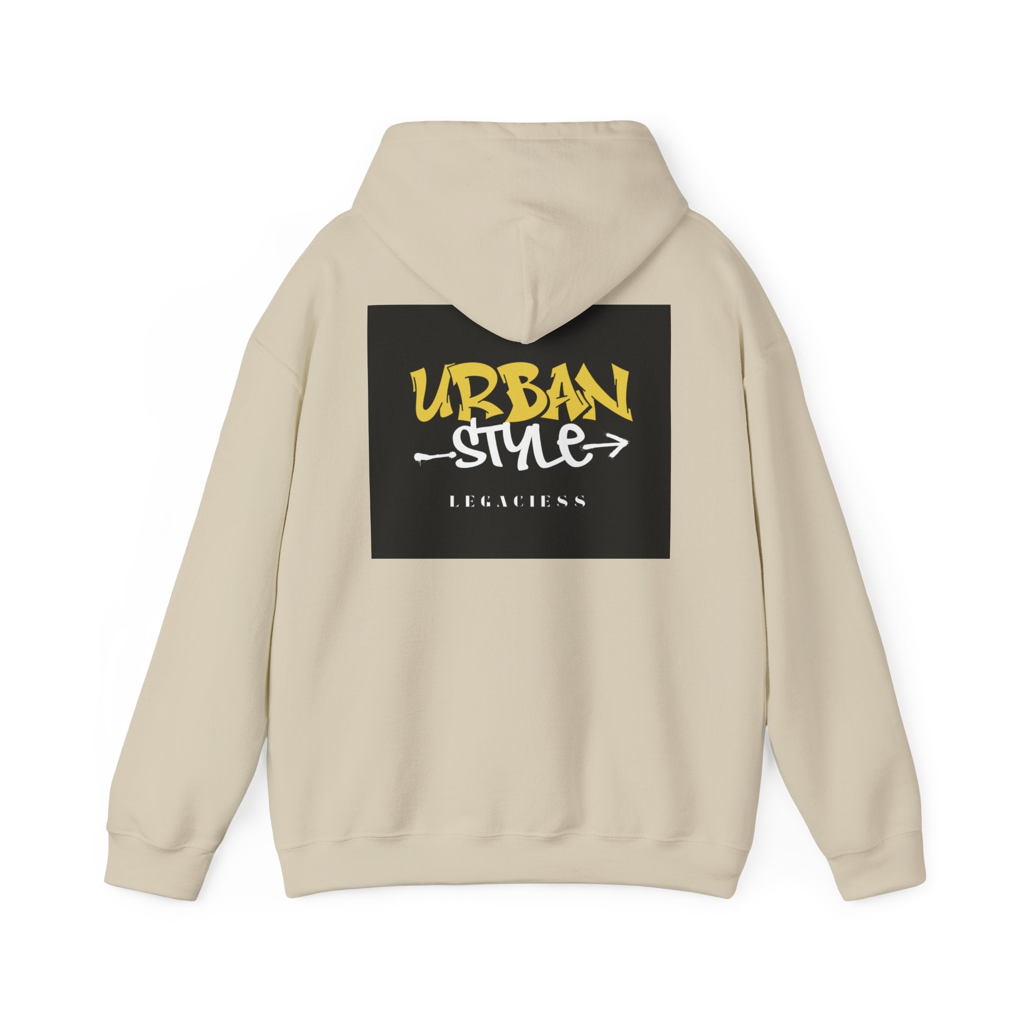 Urban Style Hoodie — 'URBAN STYLE' Graffiti Logo Streetwear Pullover