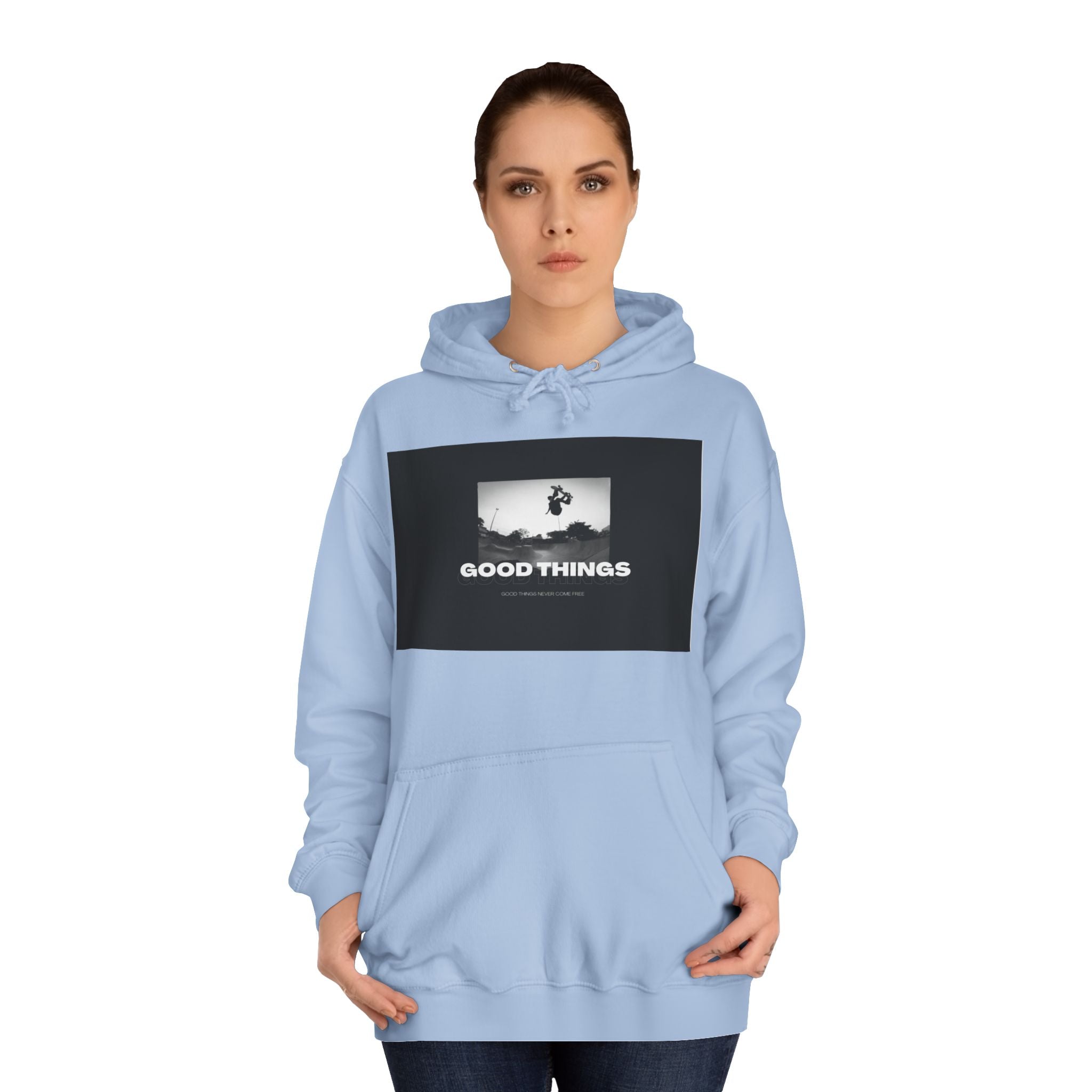 Hoodie — 'GOOD THINGS' Skate Photo Graphic Pullover