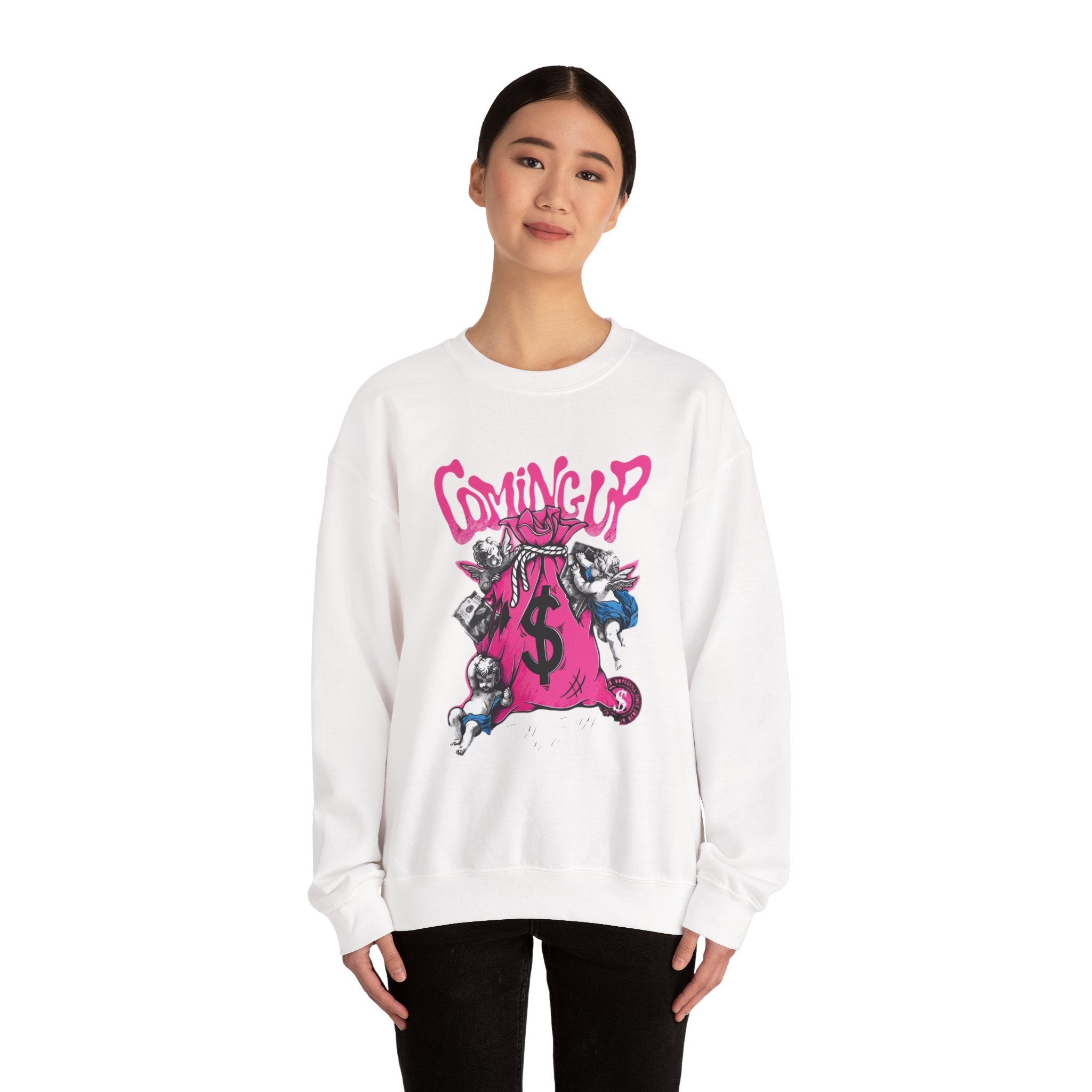 Coming Up Money Bag Crewneck Sweatshirt