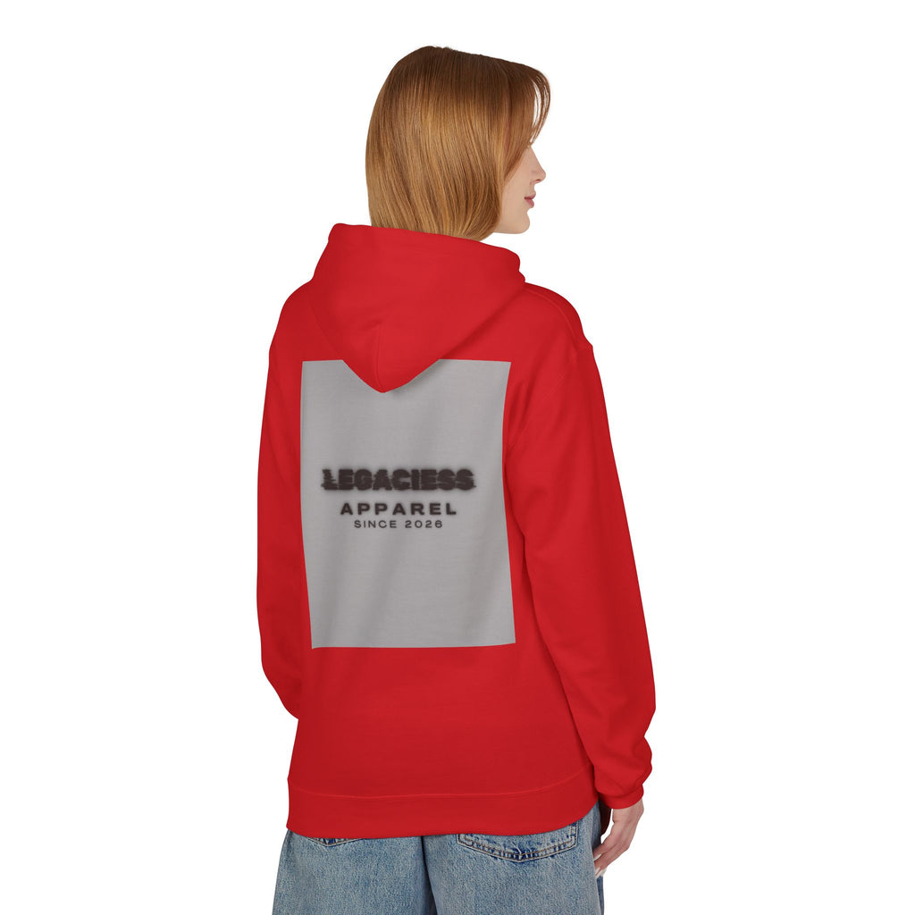 Hoodie — 'Legacies Apparel Since 2028' Minimal Logo Pullover