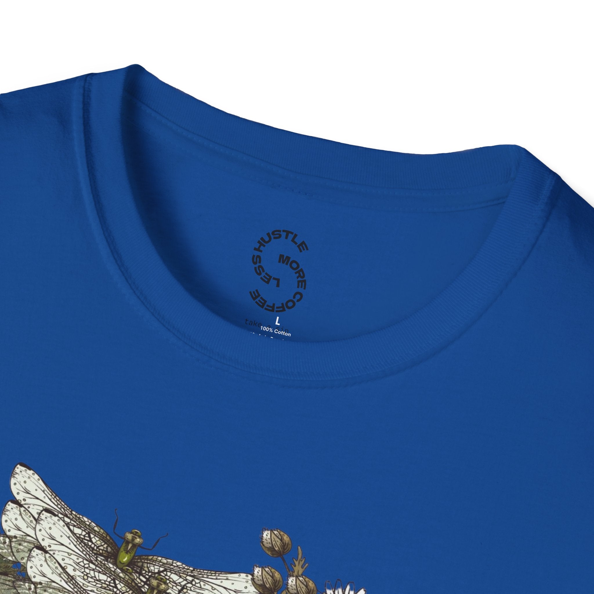 Skull & Daisies Graphic T-Shirt — Botanical Skull Floral Tee