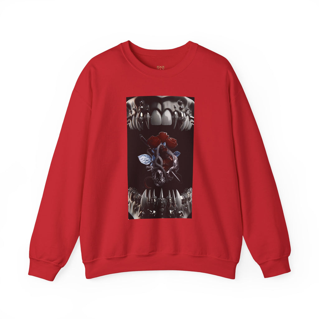 Gothic Rose Crewneck Sweatshirt