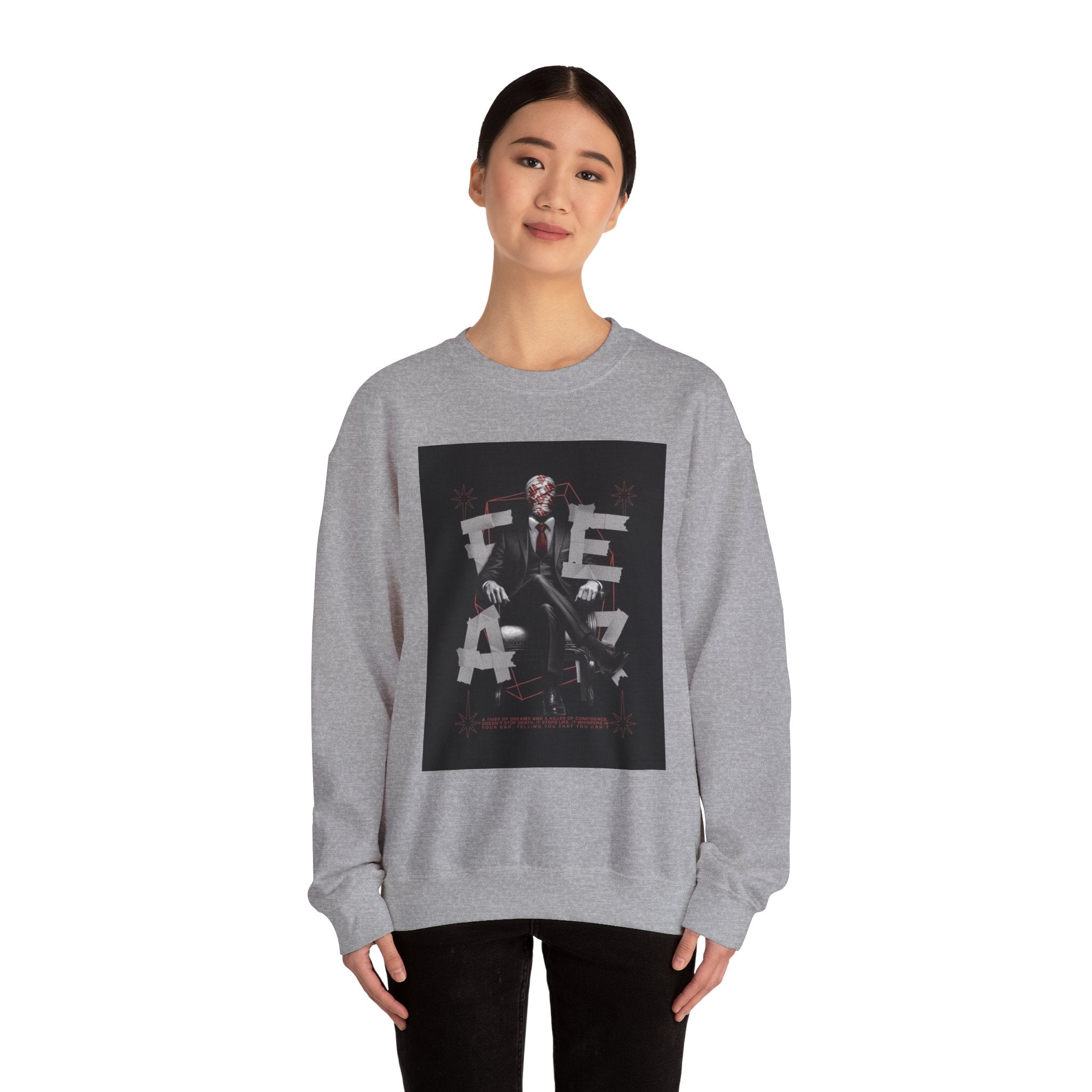 Crewneck Sweatshirt — Bold 'Legacy' Graphic Crewneck with 'WE ARE' Design
