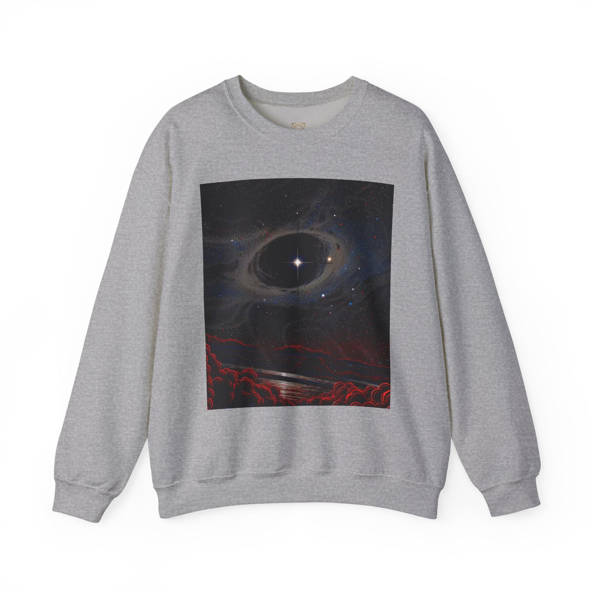 Cosmic Eclipse Crewneck Sweatshirt — 'Legaciess' Logo Back
