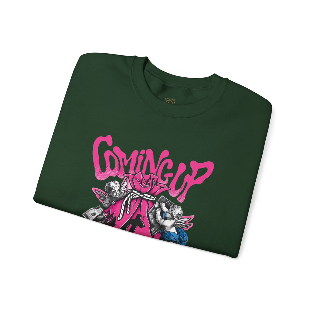 Coming Up Money Bag Crewneck Sweatshirt