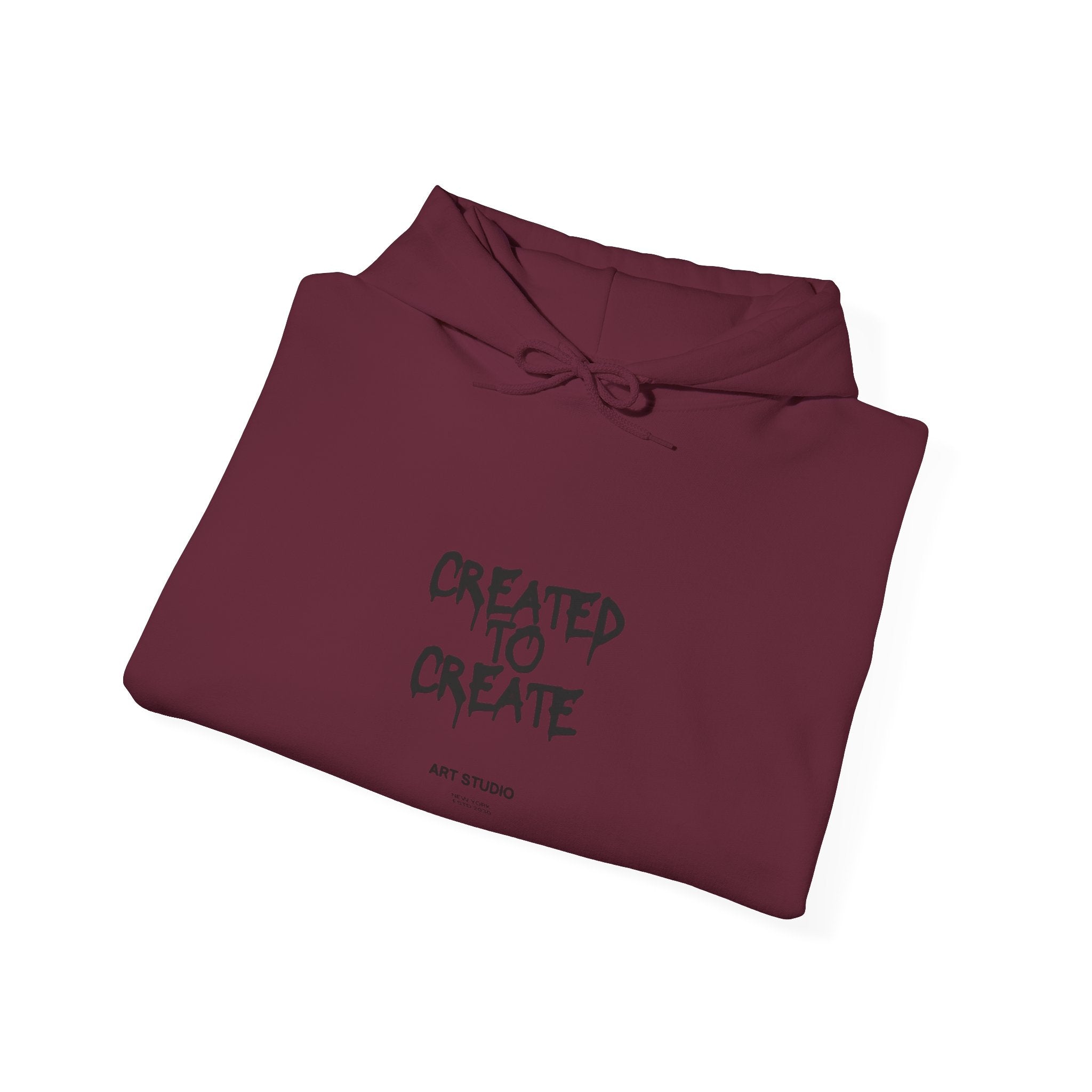Created to Create Hoodie – Inspirational Artist Sweatshirt