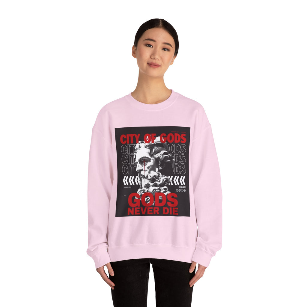 City of Gods "Gods Never Die" Crewneck Sweatshirt