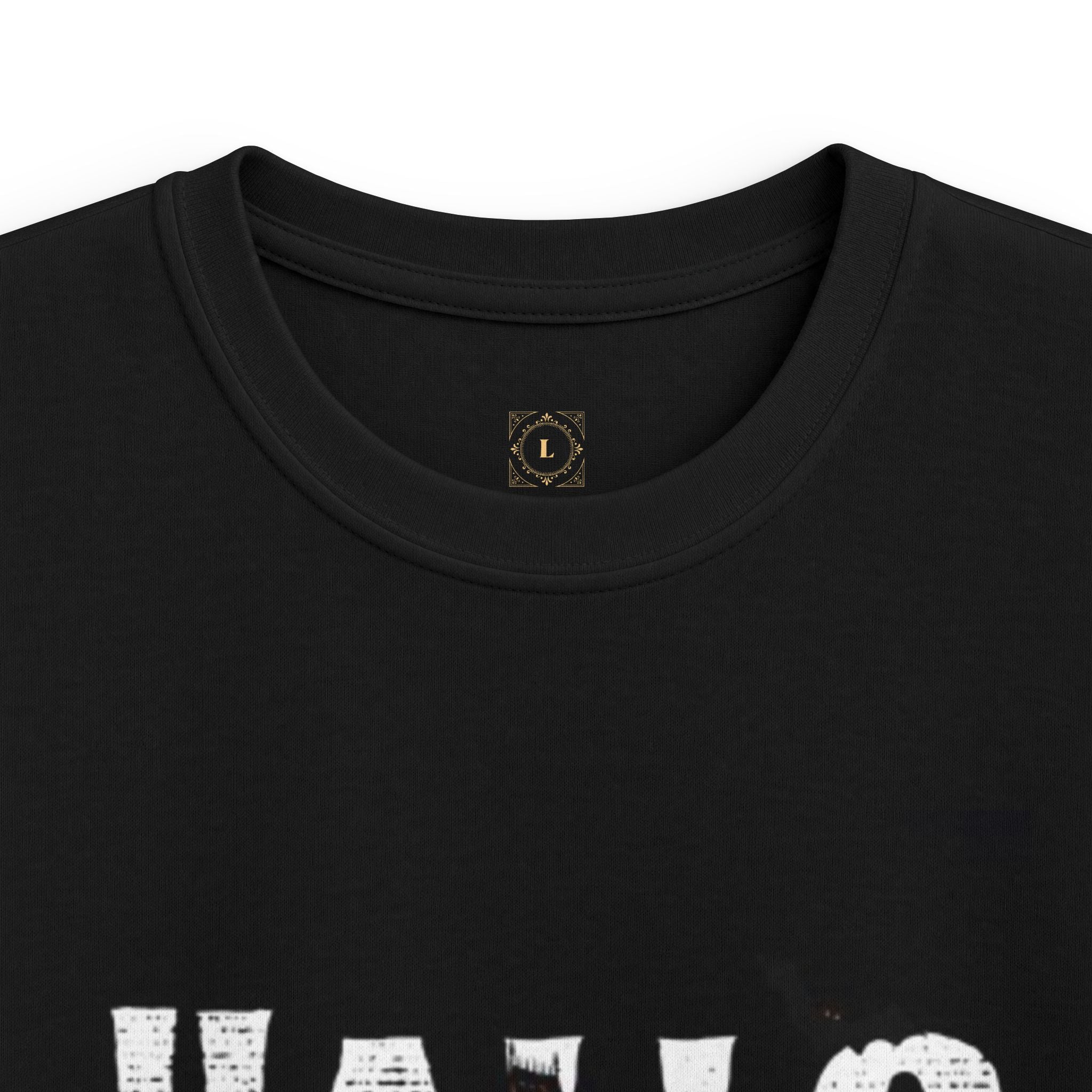 Halloween Haunted House Kids Tee — "Happy Halloween" Graphic T‑Shirt for Kids