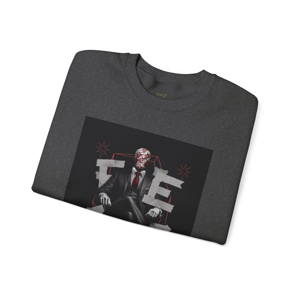 Crewneck Sweatshirt — Bold 'Legacy' Graphic Crewneck with 'WE ARE' Design