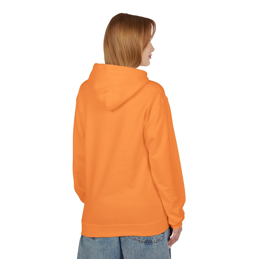 Kaleidoscope Neon Abstract Hoodie — Psychedelic Symmetry Graphic Sweatshirt